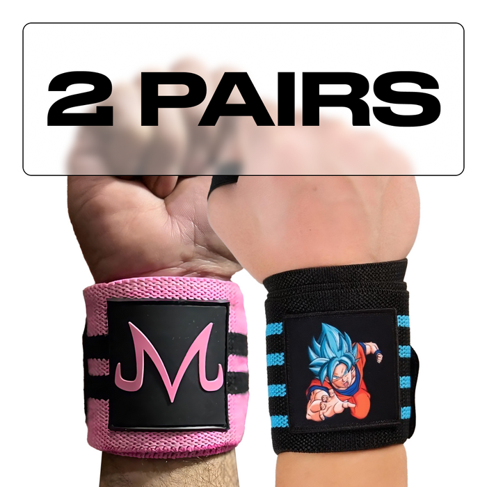 Anime Wrist Wraps Bundle - Duo Crown Limited Supply