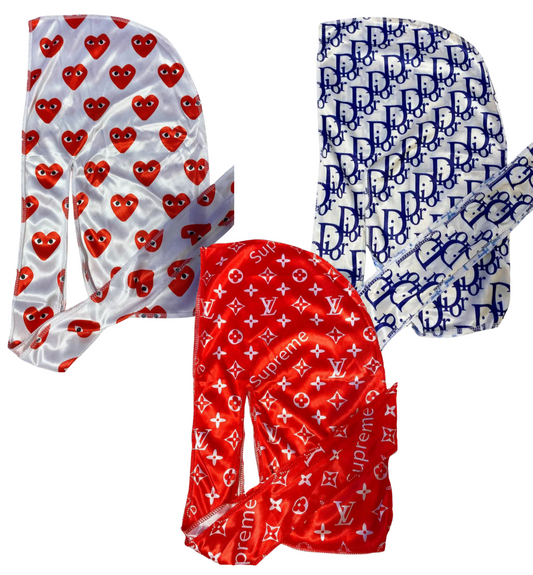 Design Durag 3pcs Bundle