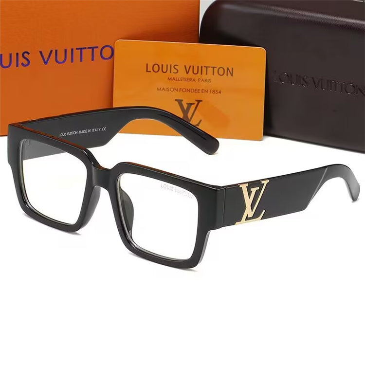 Black with Clear Lens Design Frames