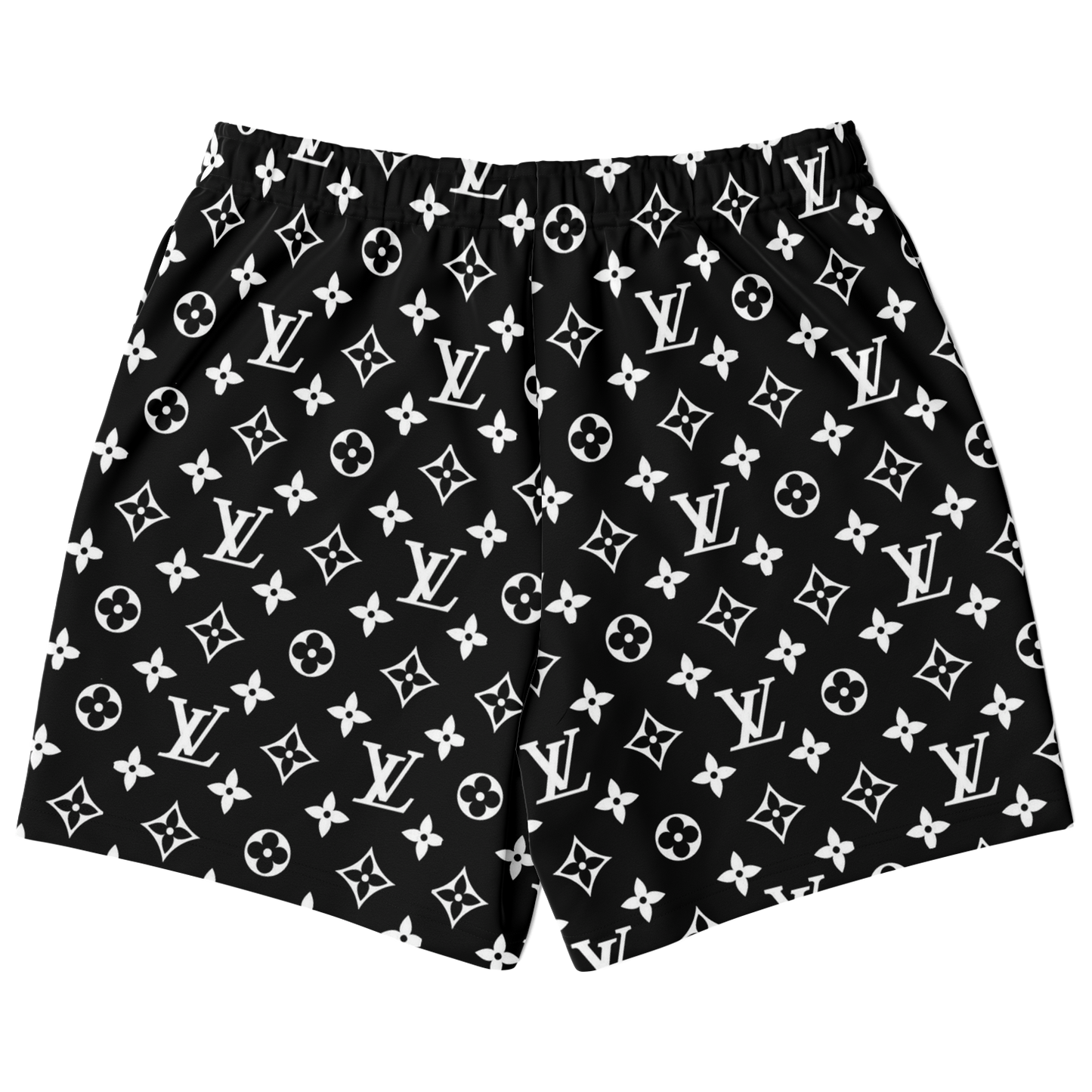 Black LLV Design Shorts 1