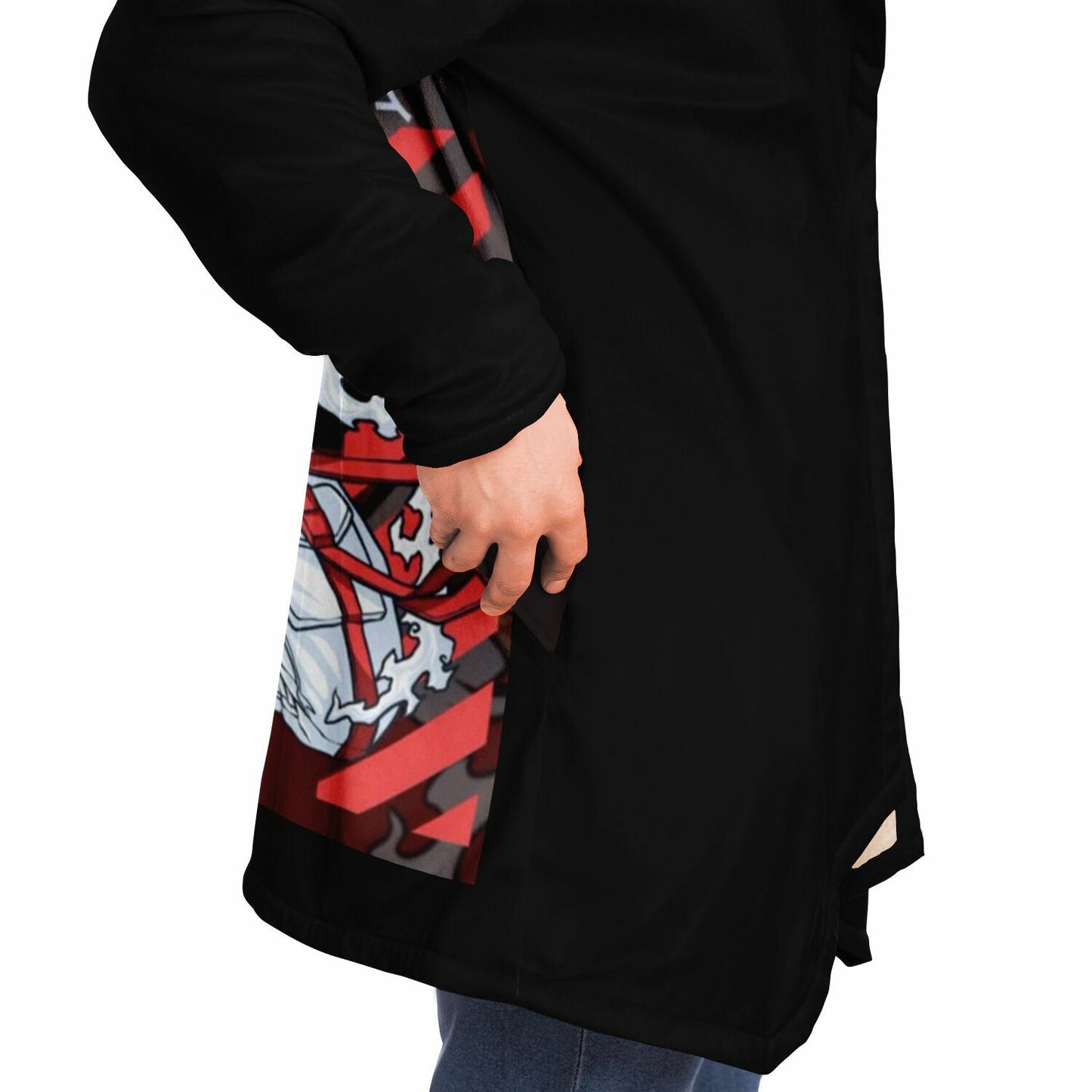 Black OP Anime Blanket Cloak