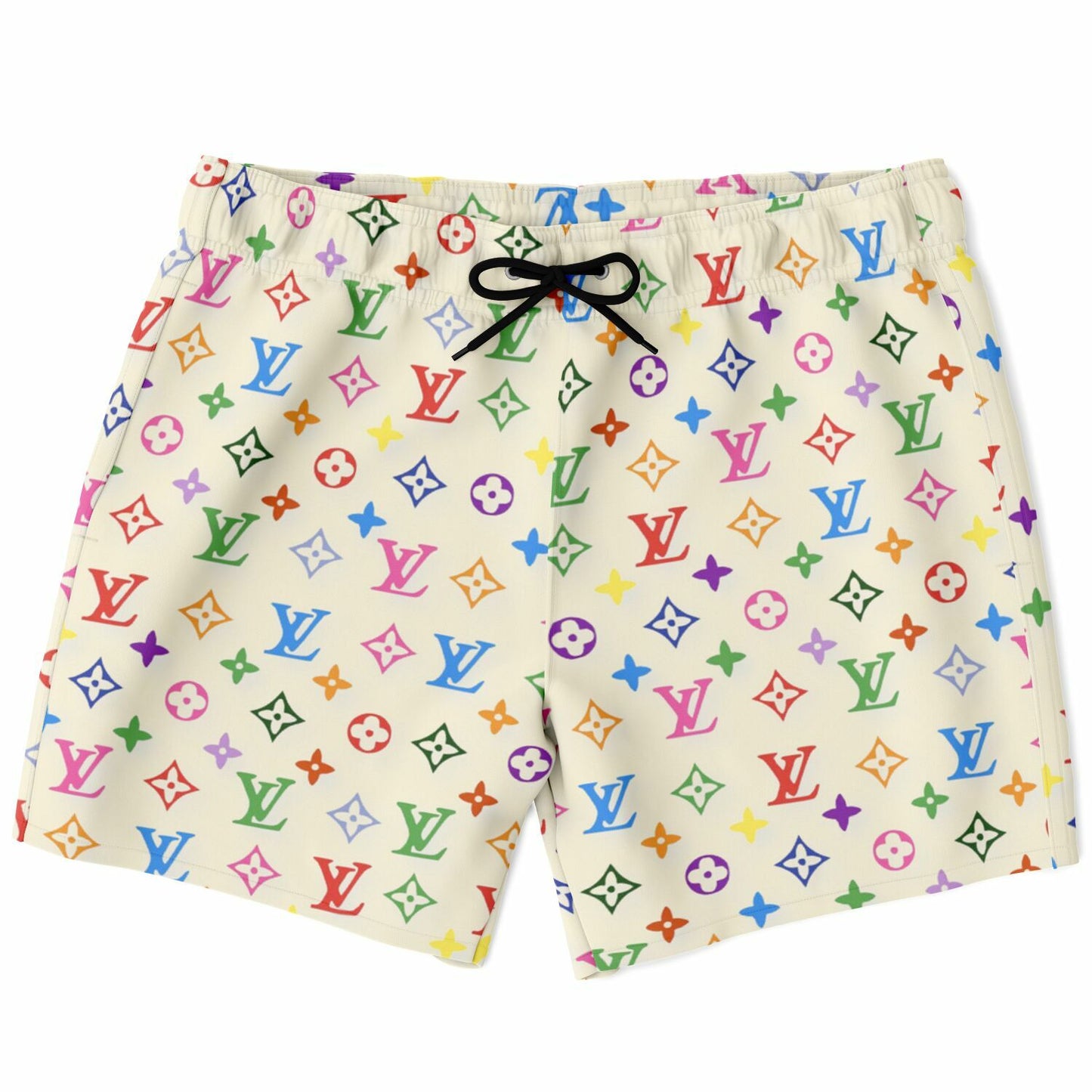 Light Yellow LLV Design Shorts