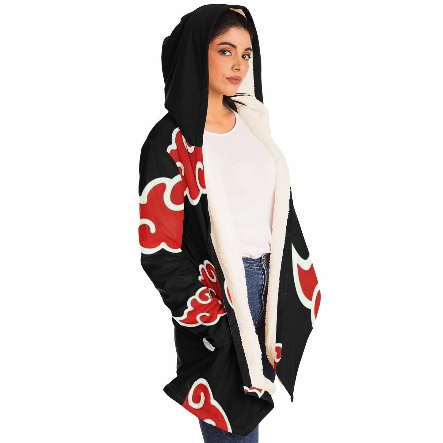 Red Akat Blanket Cloak
