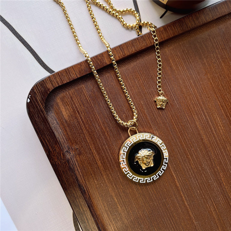 V Gold Design Necklace