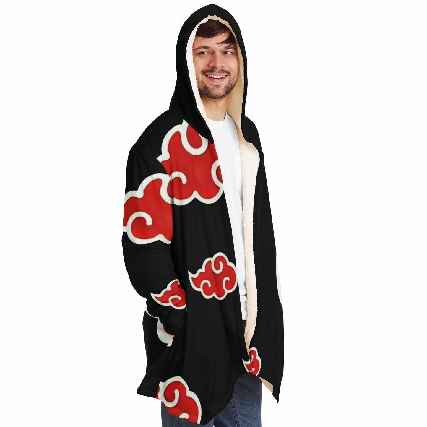 Red Akat Blanket Cloak