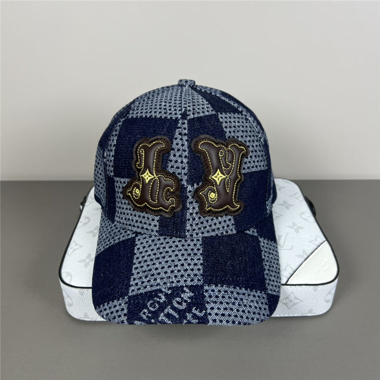 LLV Checkered Design Hats