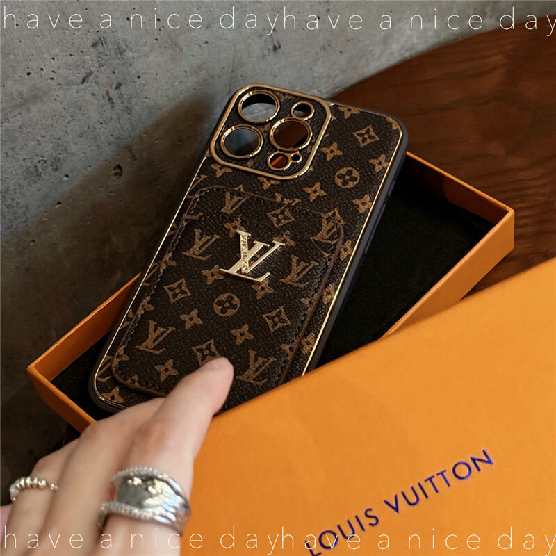 Brown LLV Design Phone Case