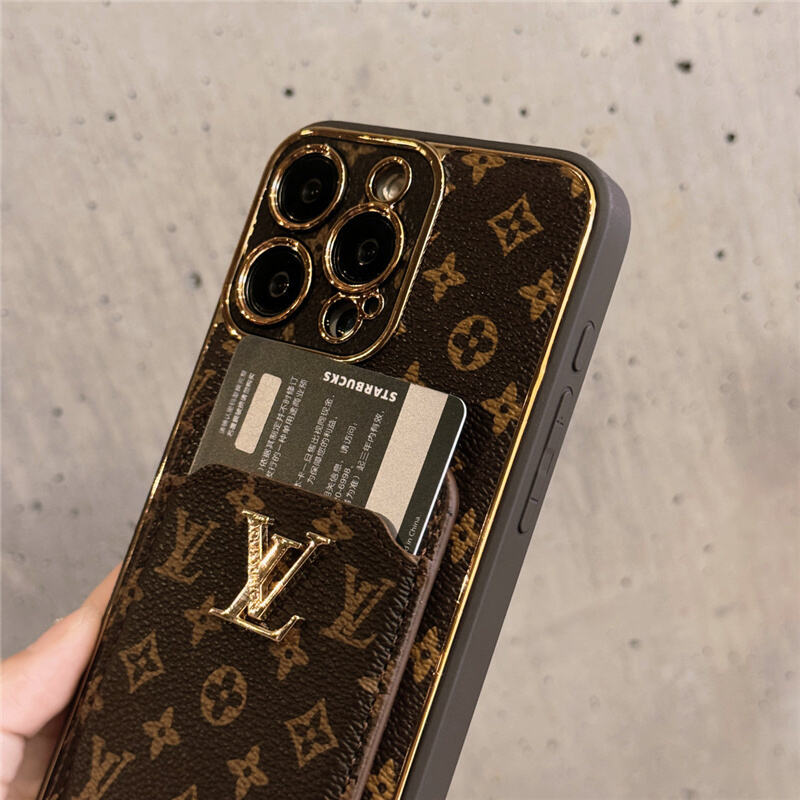 Brown LLV Design Phone Case