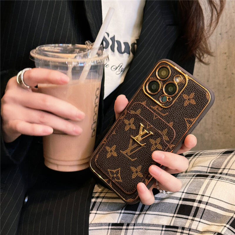 Brown LLV Design Phone Case