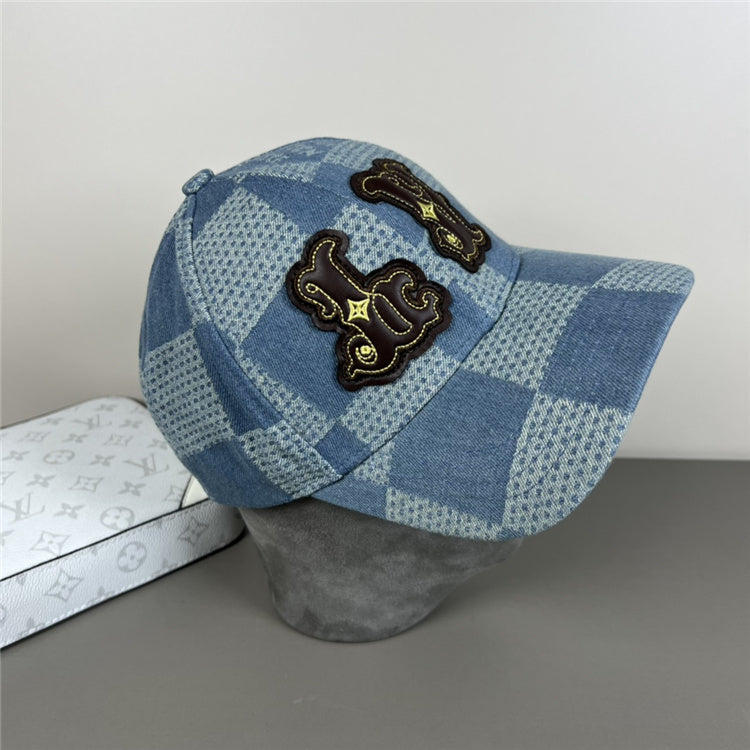 LLV Checkered Design Hats