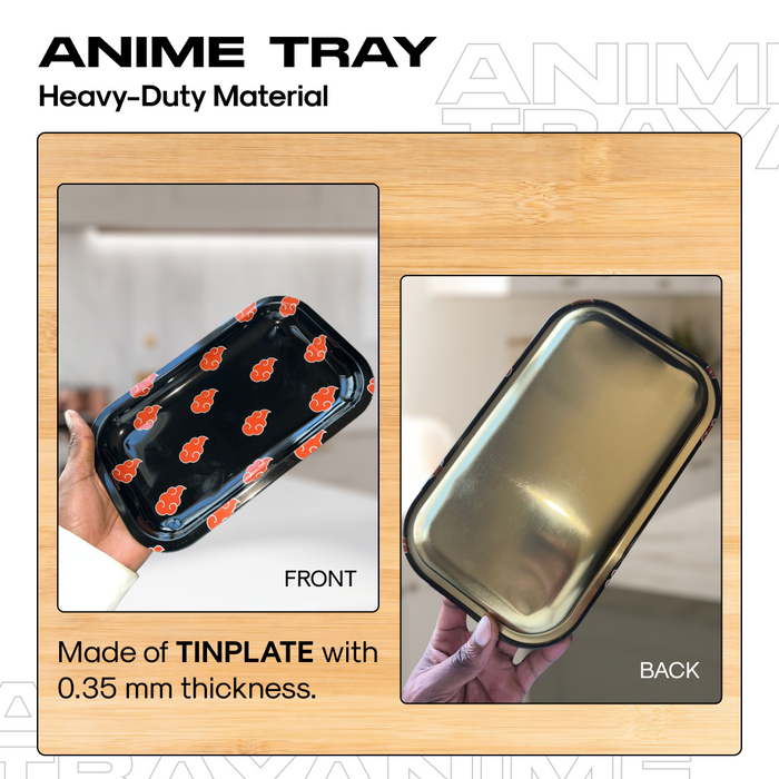 Anime Rolling Tray with Spice Grinder Set Crown Limited Supply