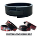 Custom Logo Design Belt Crown Limited Supply