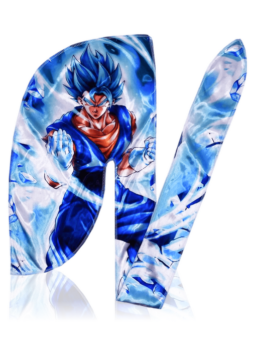 Blue Vgetto - Anime Silky Crown Durag Crown Limited Supply
