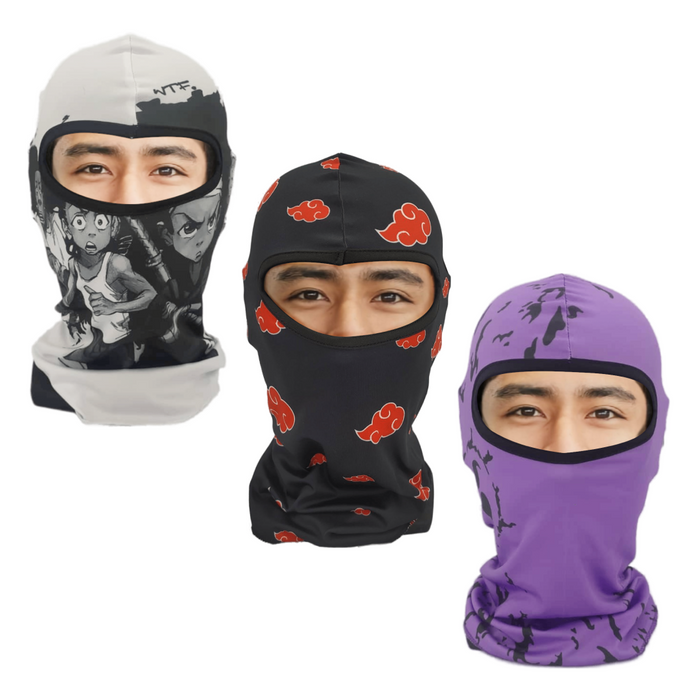 3PCS Crown Anime Ski Masks Crown Limited Supply