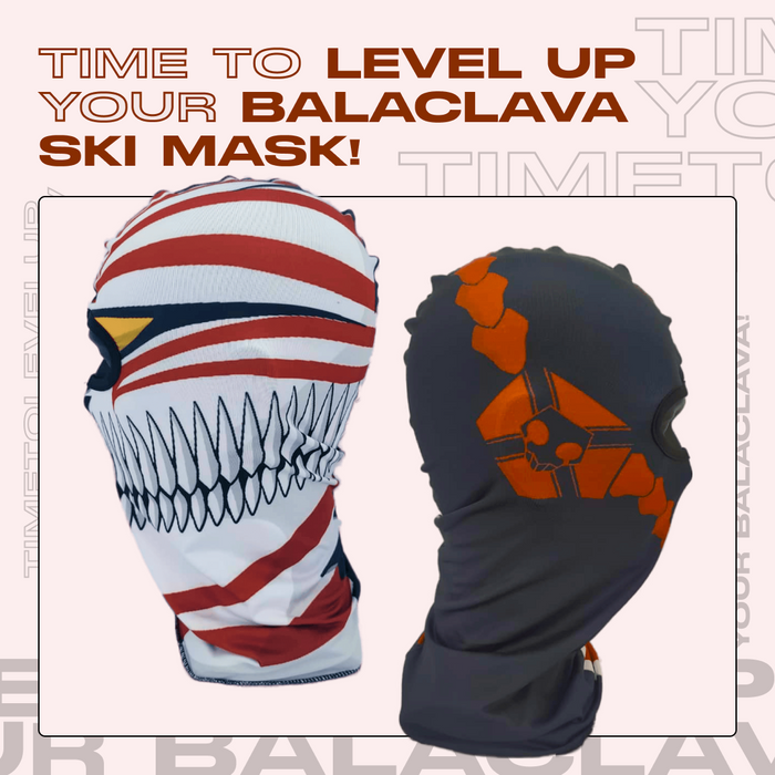 Bleach Ichigo Black White Ski Mask Crown Limited Supply