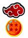 2pcs Anime Carpet Orange Red Cloud Modern Fluffy Rug Crown Limited Supply