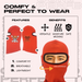 Anime Ski Mask with Design - Red Skull Crown Limited Supply