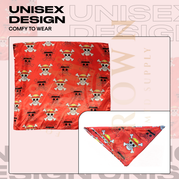 Red Skull Scarf Crown Limited Supply