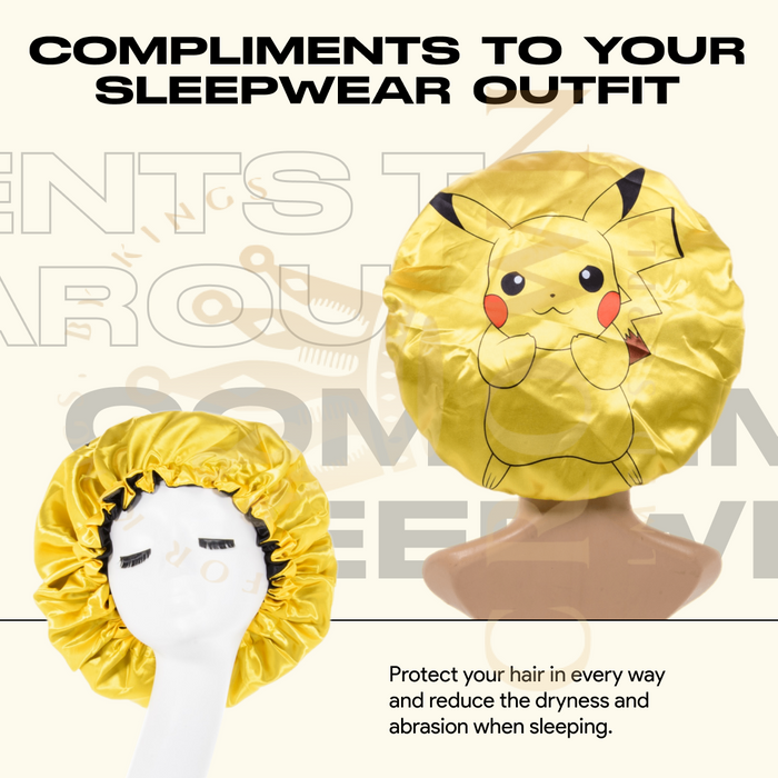 Pika Yellow - Silky Crown Bonnet Crown Limited Supply