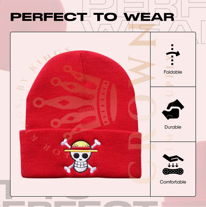 Red OneP Beanie Crown Limited Supply