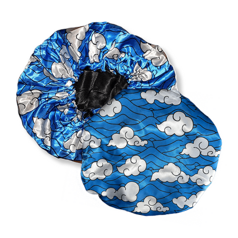 crown anime bonnet blue