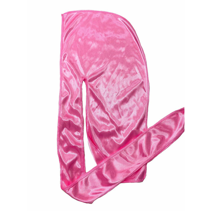 Silky Light Pink Durag for 360 Waves Durag