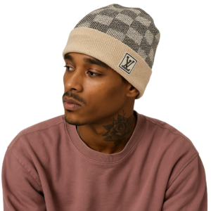 LLV Checkered Design Beanies