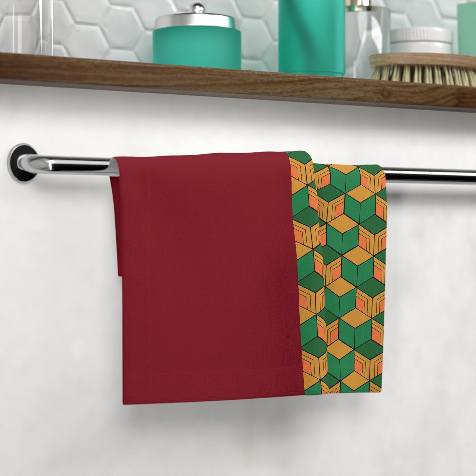 Black Tmk Face Towel - Image 4