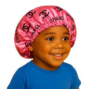 Pink CHNL Bonnet for kids