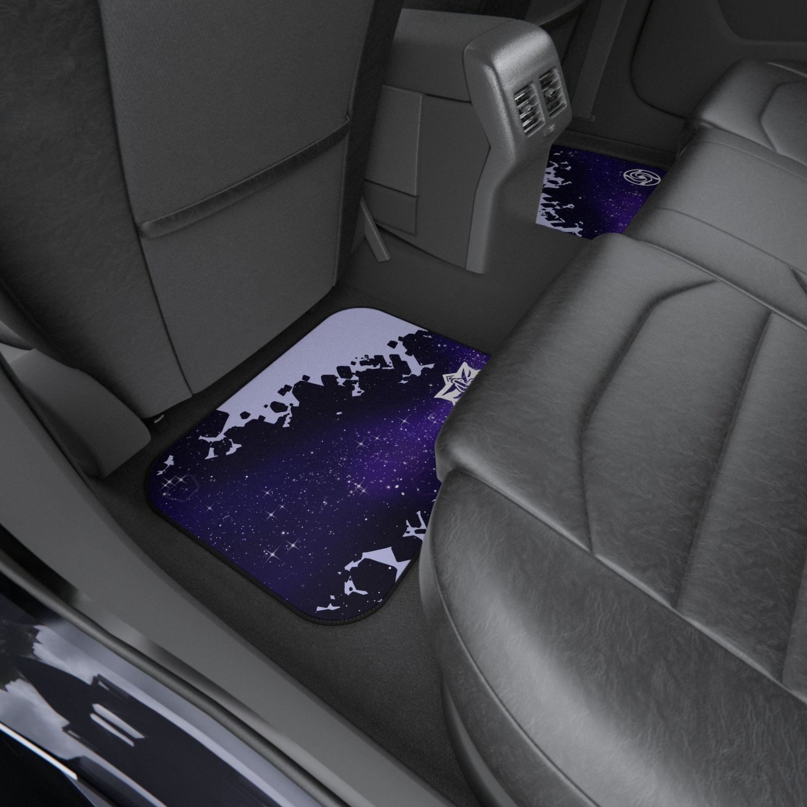 Black Curse Car Mats (Set of 4) - Image 9