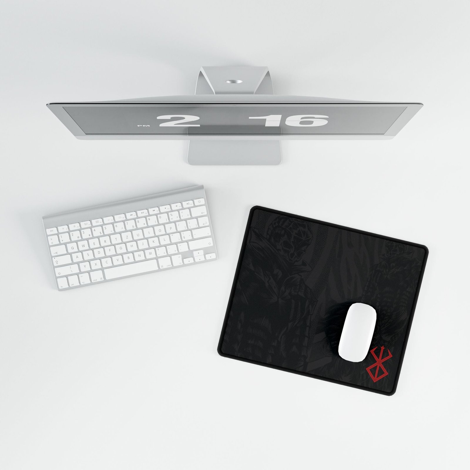 Black Bersrk Desk Mat - Image 9