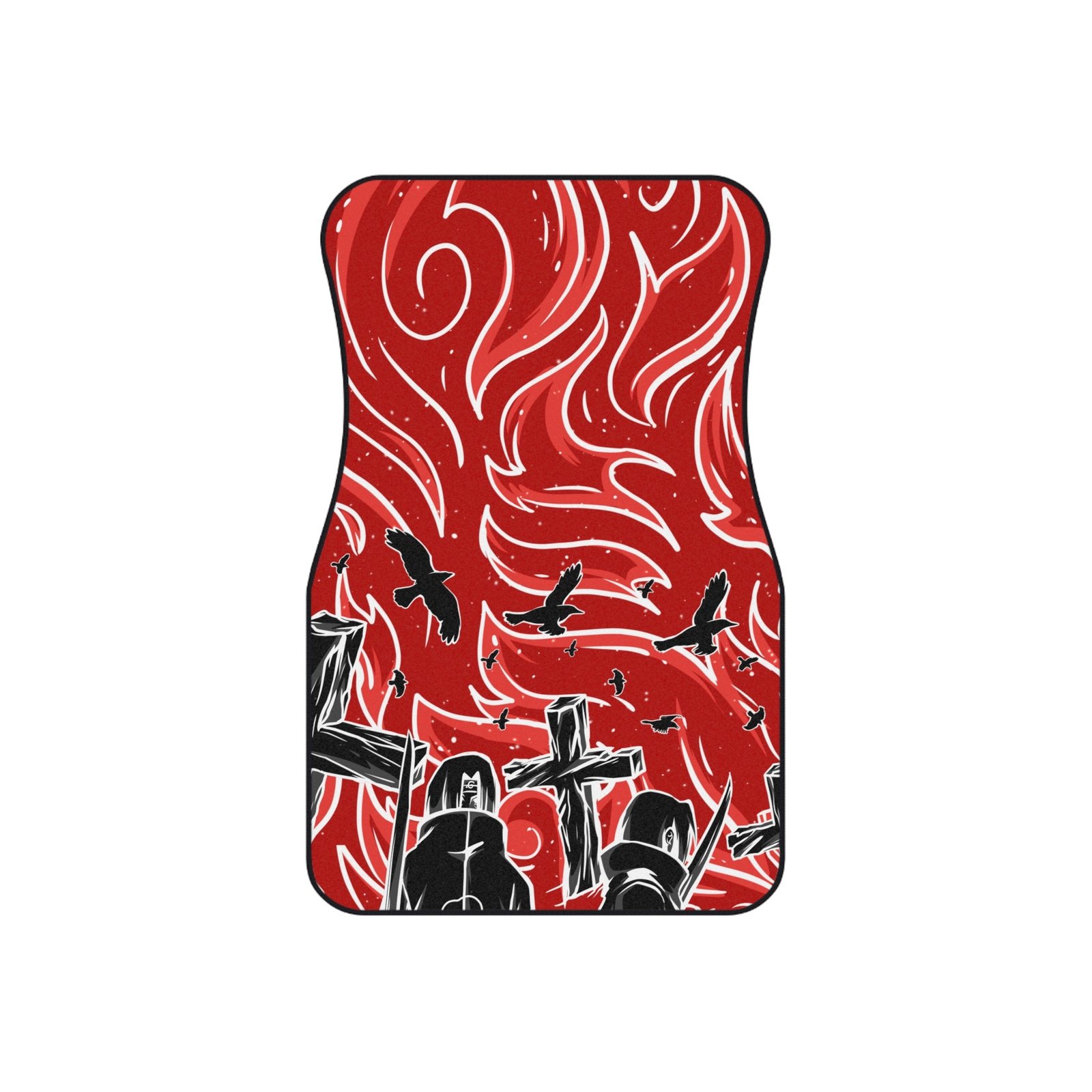 Red Akat Car Mats (Set of 4) - Image 2