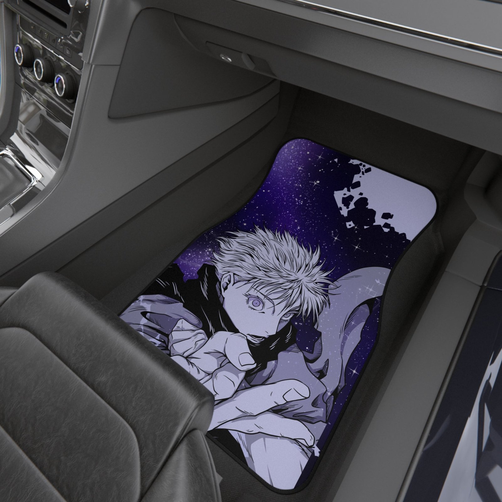 Black Curse Car Mats (Set of 4) - Image 8