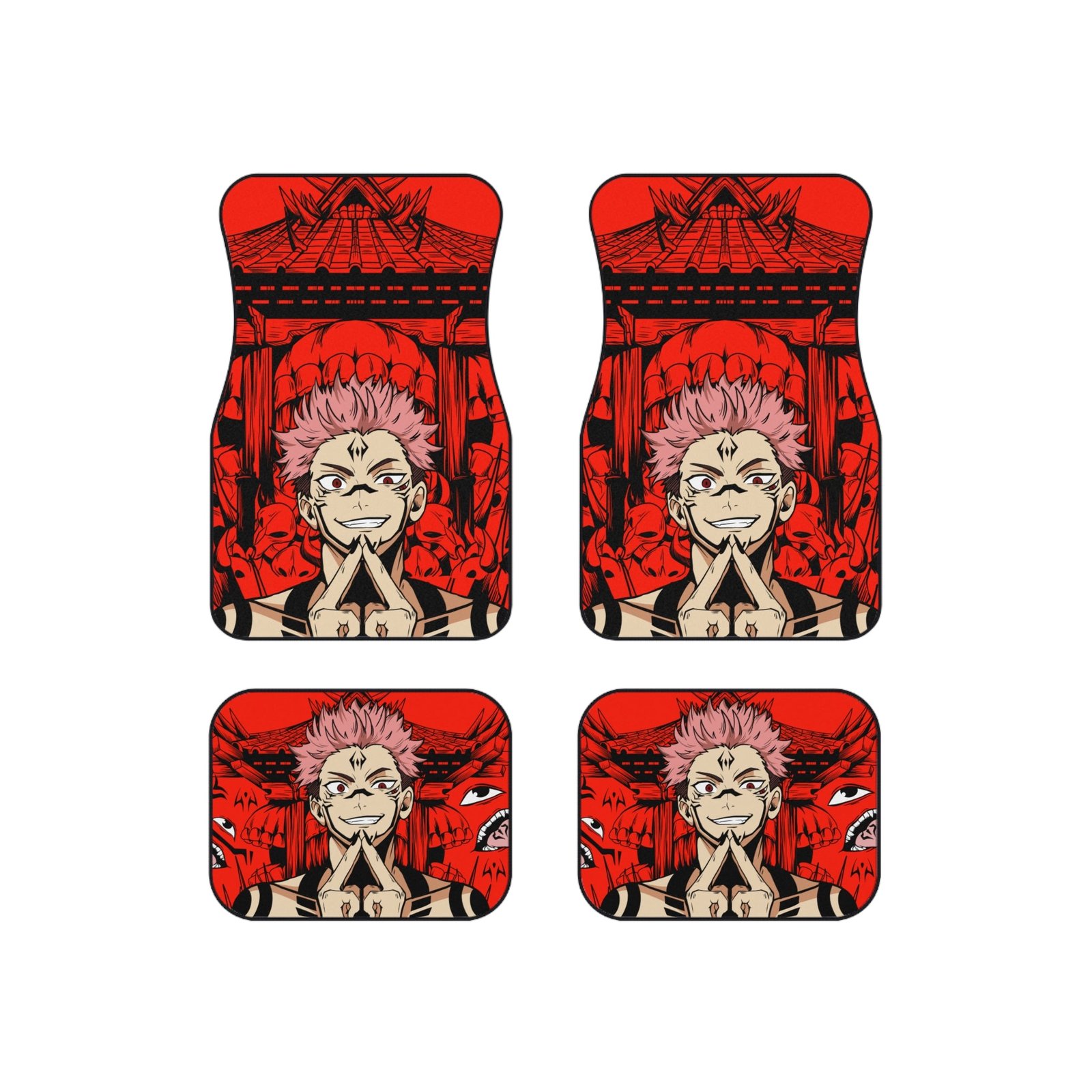 King of Curses Car Mats (Set of 4)