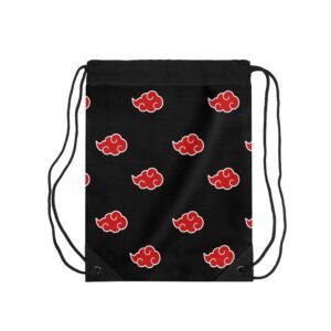Red Cloud Drawstring Bag
