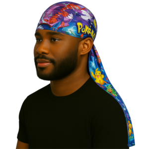 Blue PKM - Silky Crown Durag