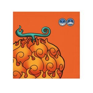 Orange Ace Face Towel