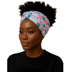 Multi Colored Design Head Scarf