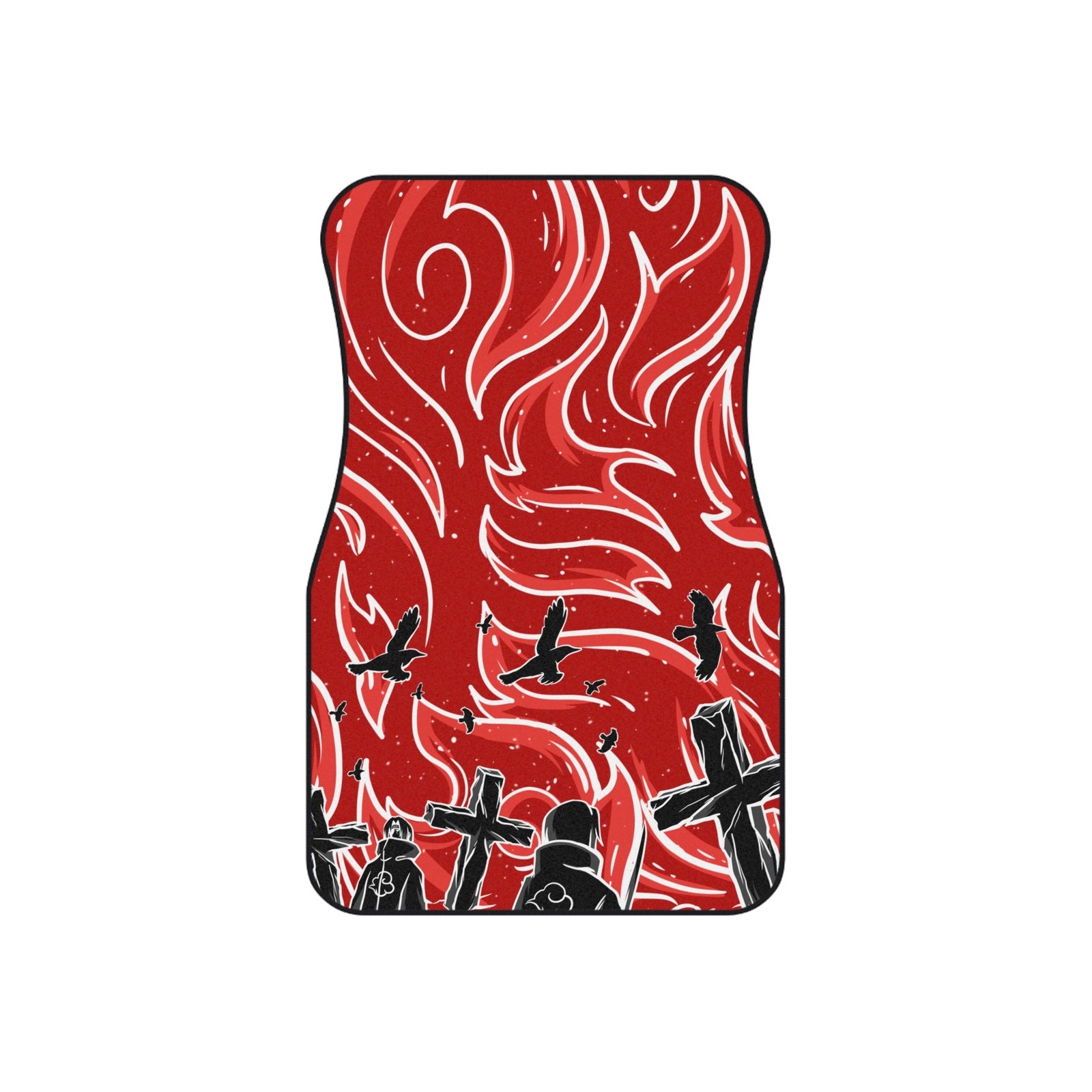 Red Akat Car Mats (Set of 4) - Image 3