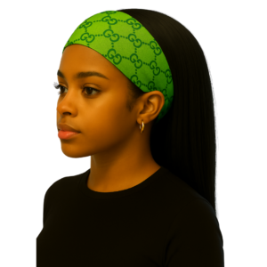 Green GG Design Headband