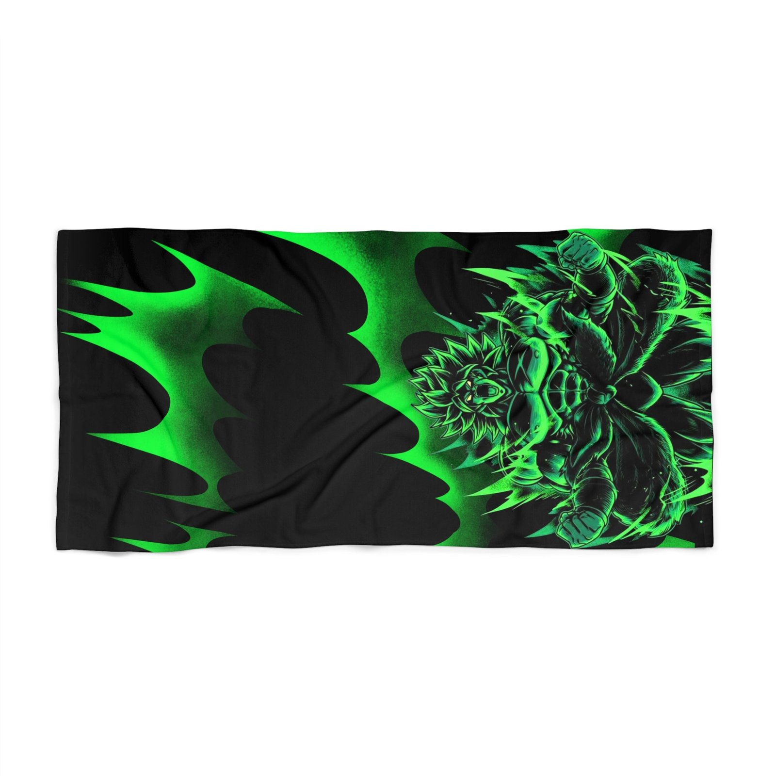 Green DBZ Beach Towel