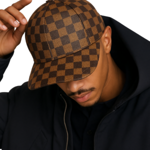 LLV Checkered Design Hats