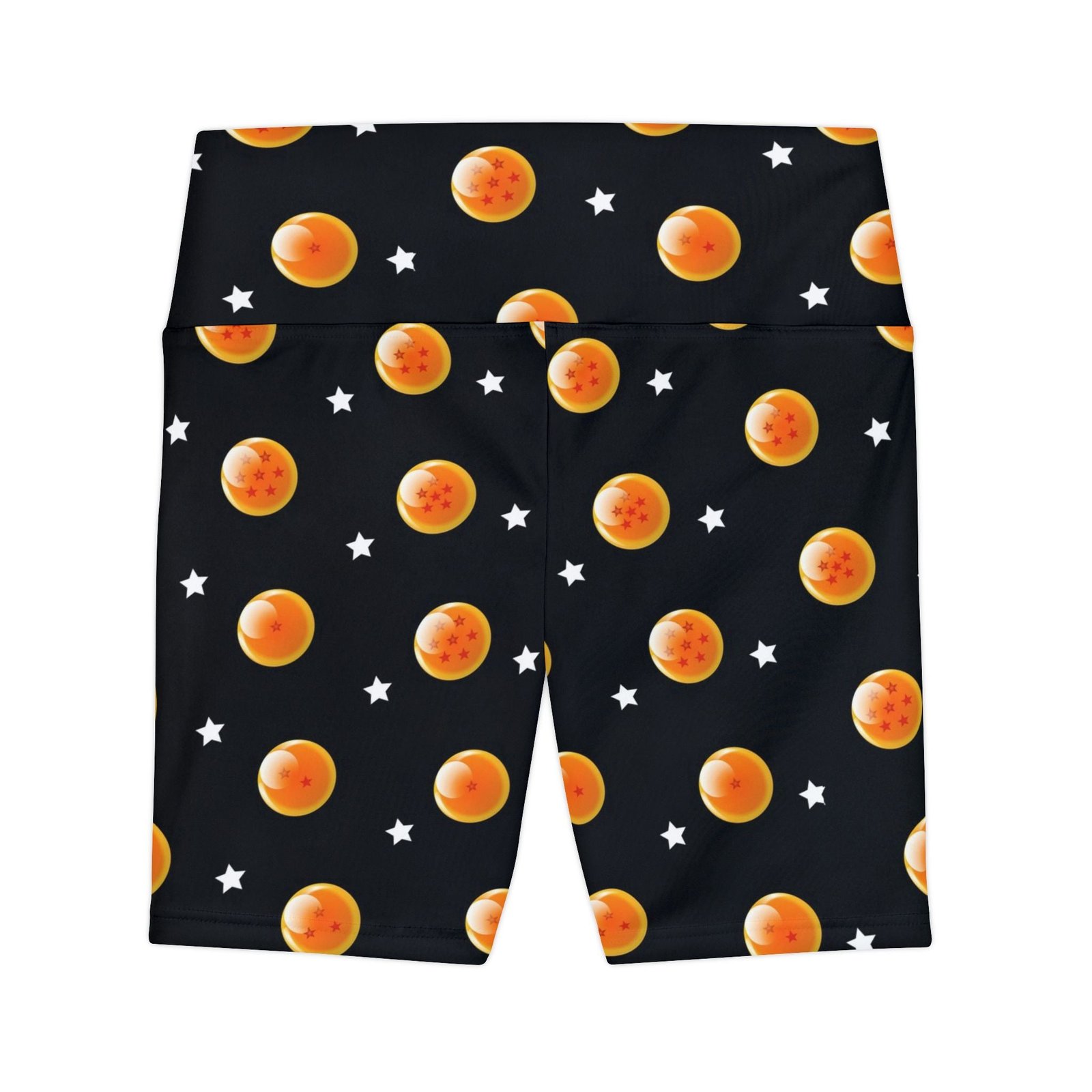 Orange Gok Women's Workout Shorts - Image 2
