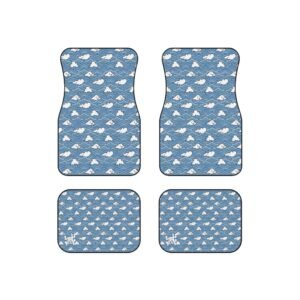 Blue Sakonj Car Mats (Set of 4)
