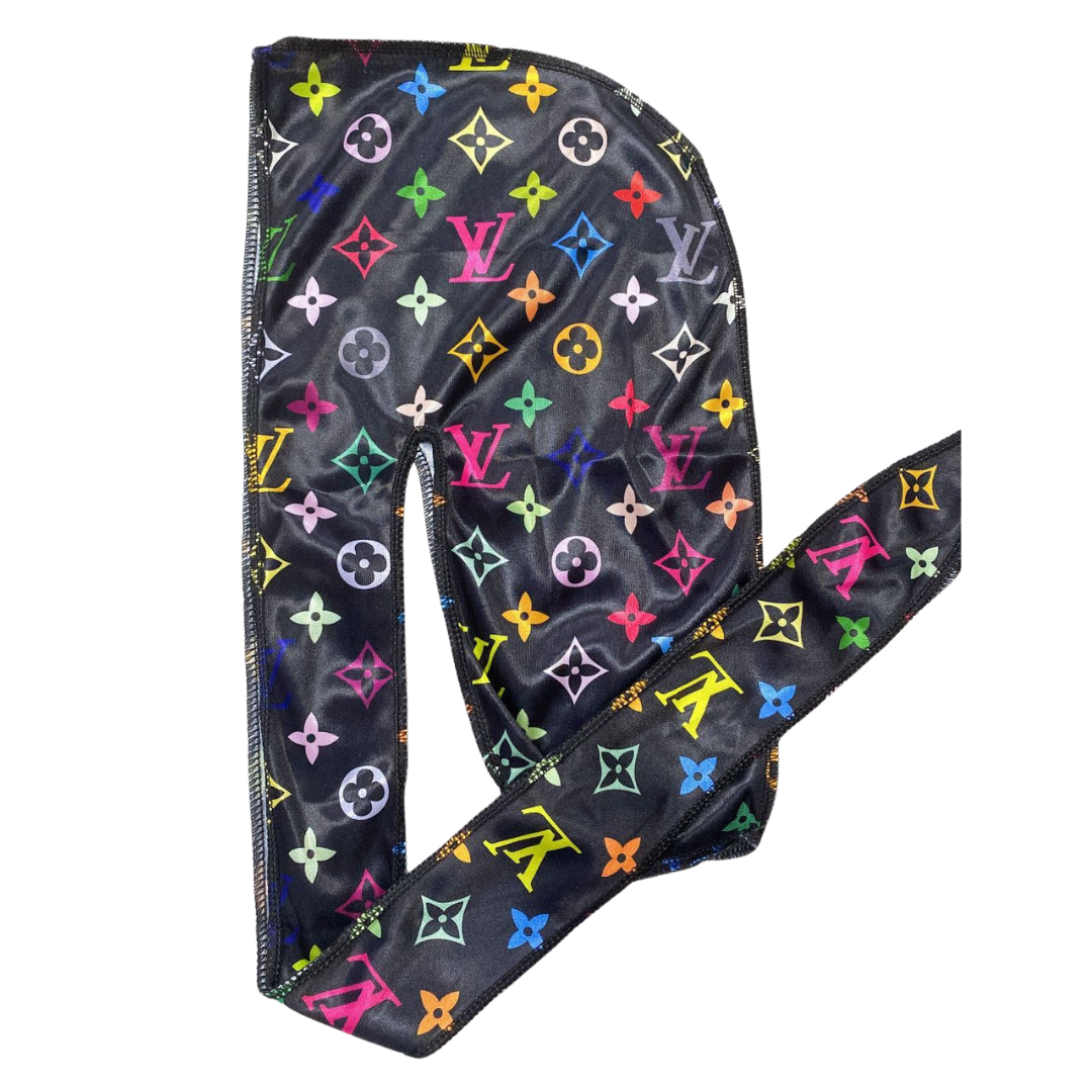 Multi Colored LLV Durag for kids - Image 2