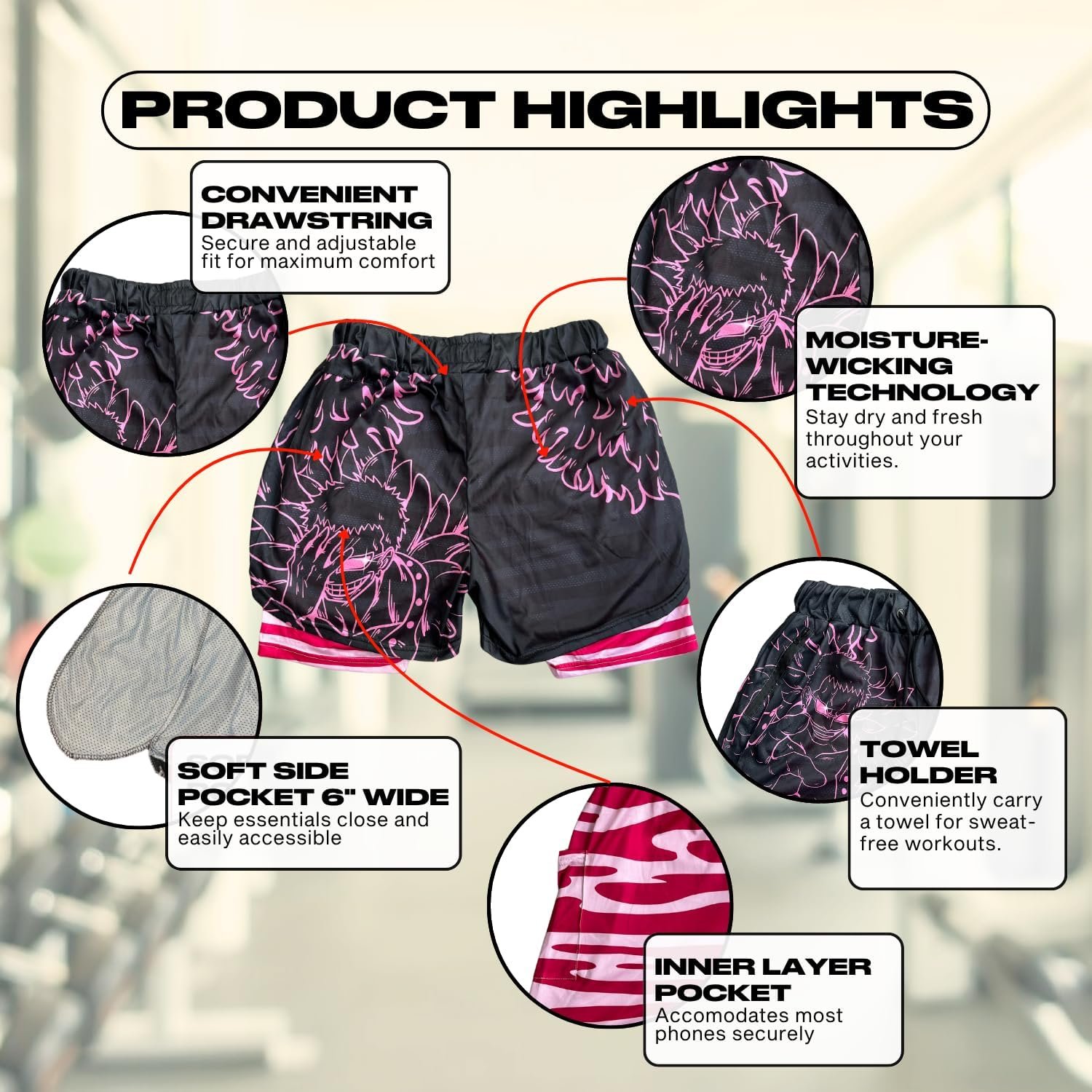 Op flamingo Anime Shorts - Image 4