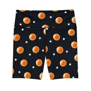 Orange Gok Women's Workout Shorts