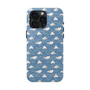 Blue Sakonj Tough Phone Case