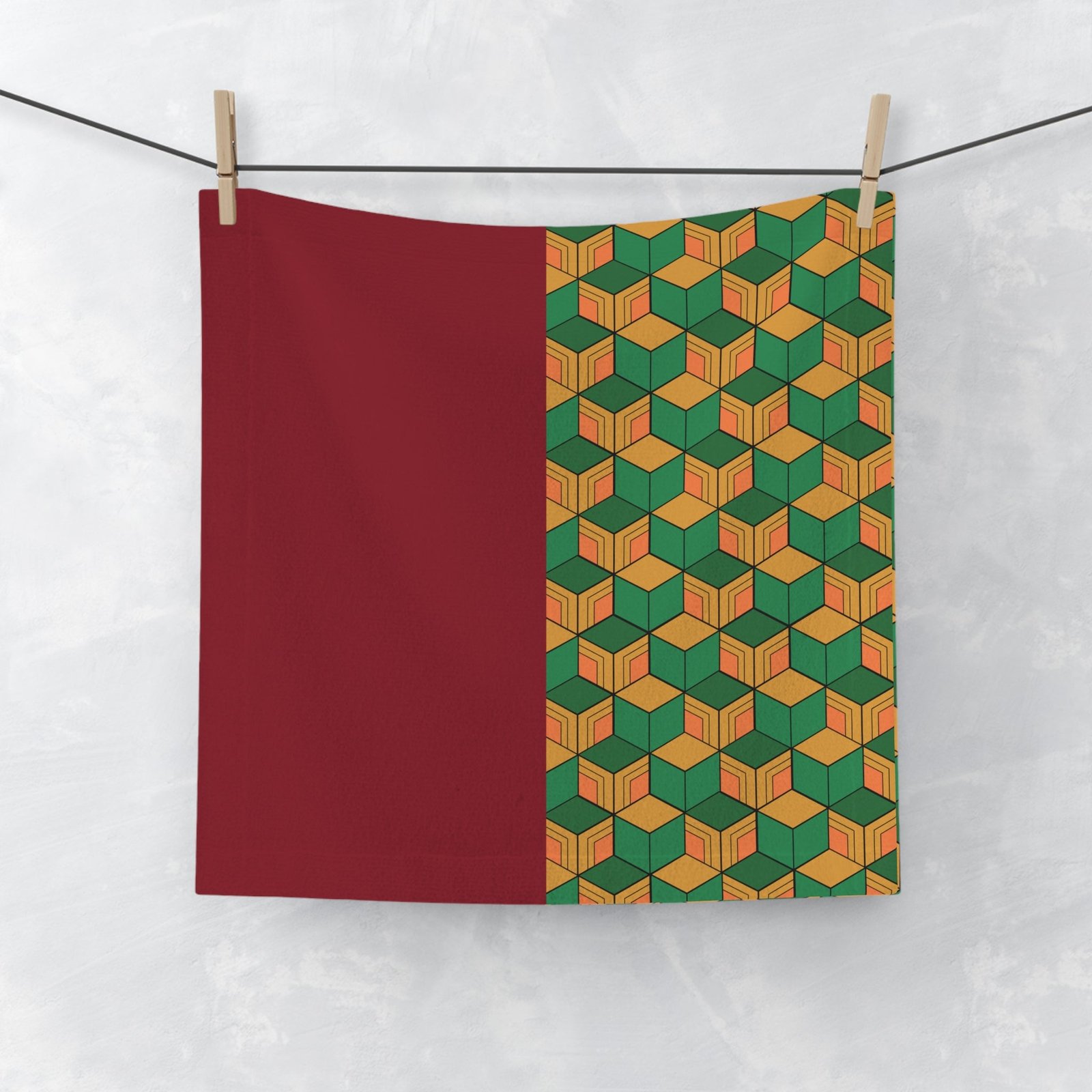 Black Tmk Face Towel - Image 3