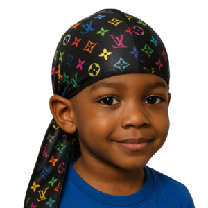 Multi Colored LLV Durag for kids
